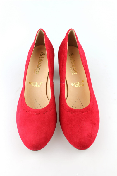 Arka bioeco 5804 czerwony zamsz