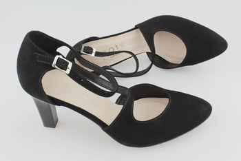 Kotyl 1283 czarny zamsz