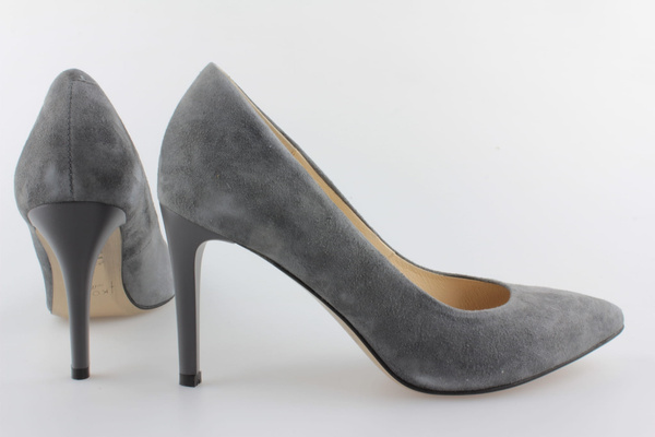 Kotyl 7267 szary zamsz