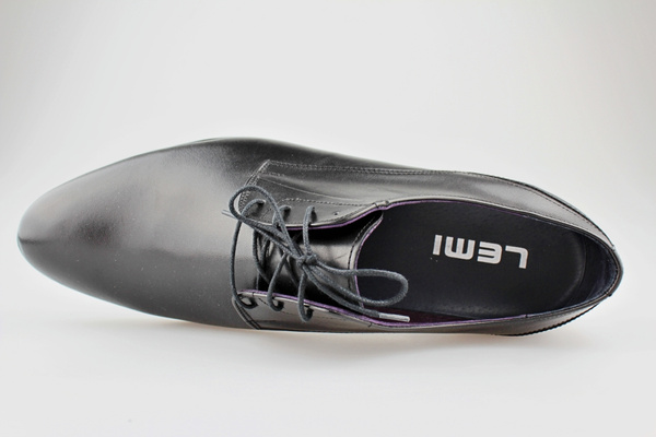 półbuty wizytowe garniturowe Lemi 767 czarny