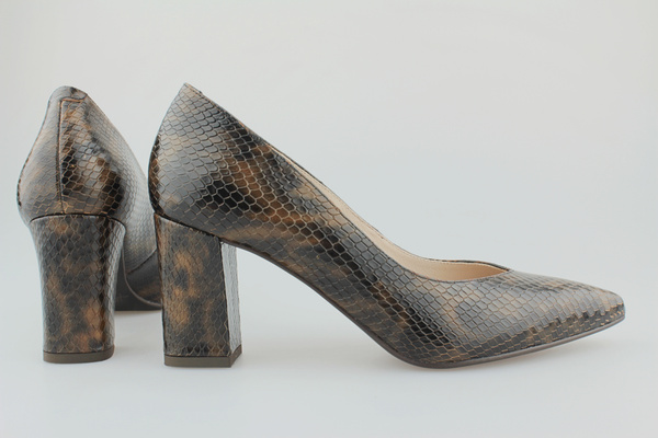 Kotyl 3717 brązowy krokodyl