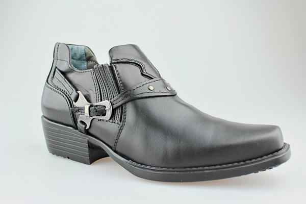 kowbojki męskie Lemi 681 czarny