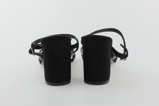 Kotyl 4371 czarny zamsz