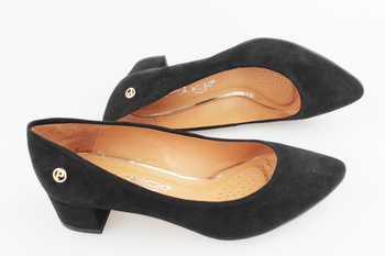 Prestige 2043 czarny zamsz