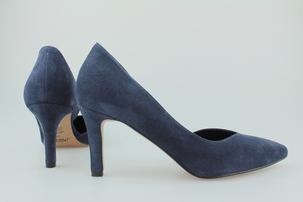 Kotyl 3787 granatowy zamsz