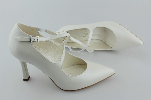 Kotyl 8511 biały ecru perła