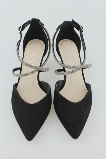 Kotyl 5445 czarny zamsz