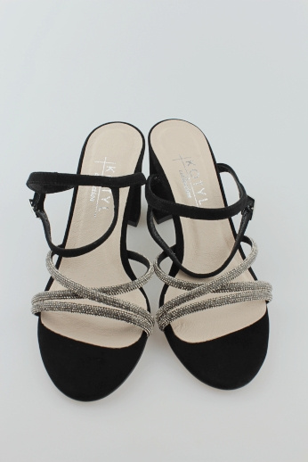 Kotyl 4371 czarny zamsz