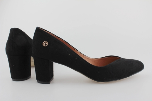 Prestige 2219 czarny zamsz