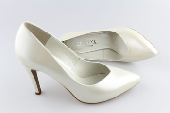 Kotyl 7293 biała ecru perła