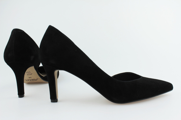 Kotyl 3787 czarny zamsz