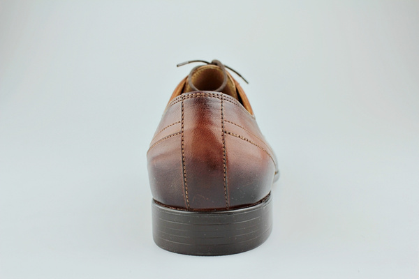 półbuty wizytowe garniturowe Lemi 767 brązowy