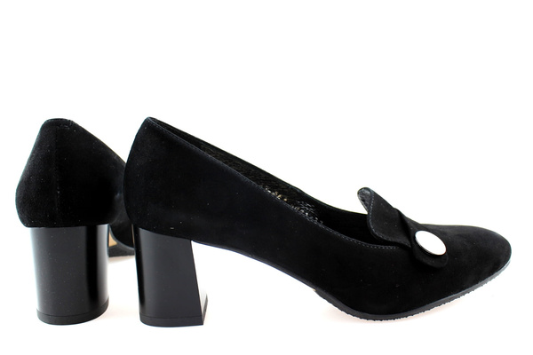 Kotyl 569 czarny zamsz