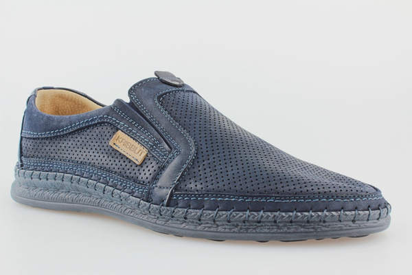 półbuty Krisbut 5460-5-9 granatowy