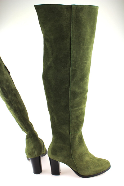 Embis 1658 zielony zamsz