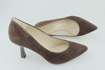 Kotyl 3789 brązowy zamsz 