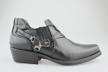 kowbojki męskie Lemi 681 czarny 