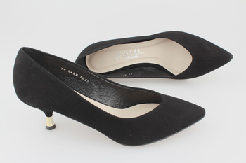 Kotyl 5459 czarny zamsz