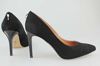 Anis 4550 czarny zamsz