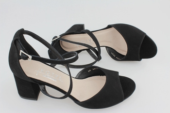 Kotyl 3803 czarny zamsz