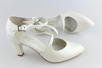 Kotyl 1283 biała ecru perła