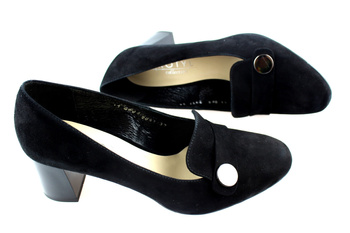 Kotyl 569 czarny zamsz