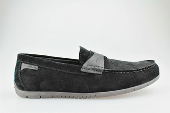 mokasyny męskie Krisbut 5494A-7 czarne 