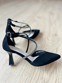 Kotyl 3713 czarny zamsz