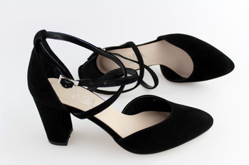 Kotyl 1275 czarny zamsz