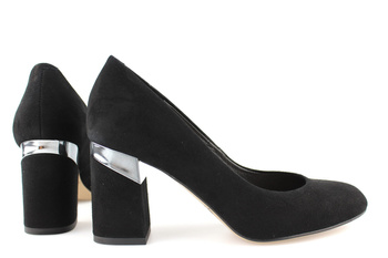 Kotyl 7097 czarny zamsz